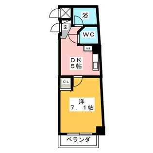 アコール金山【5階】の間取り