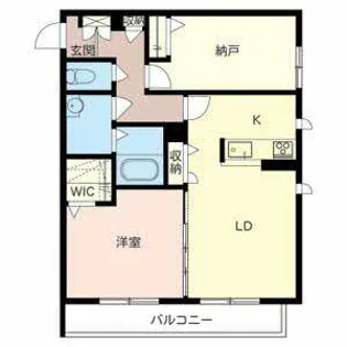 Prendre Aglaia【0203号室】の間取り
