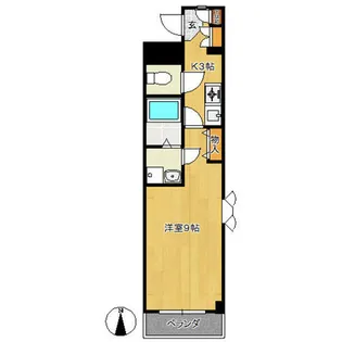 コスモなかね【2階】の間取り