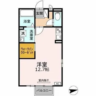アムールイワタ【2階】の間取り