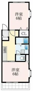 三貴マンション【1階】の間取り