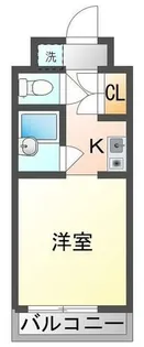 ルーナ五月田【2階】の間取り