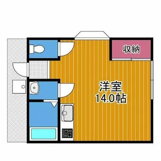 グリーンハイツ田中【3階】の間取り