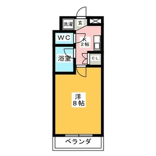 コンフィデンス本山【3階】の間取り