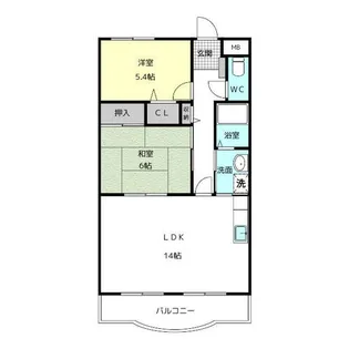 YOKOI HOUSE Ⅶ(7)【3階】の間取り