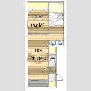 メゾンMT-S6【2階】の間取り