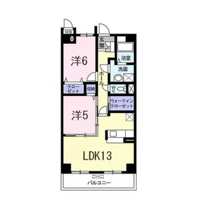 ロイヤルメドウ【3階】の間取り