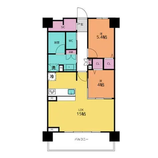 リフローレ豊橋立花【503号室】の間取り