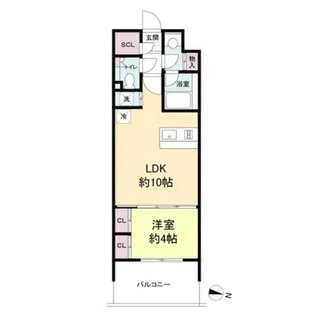 ヴェルテックス【2階】の間取り