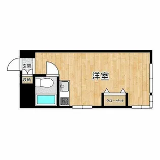 グローリー島之内【4階】の間取り