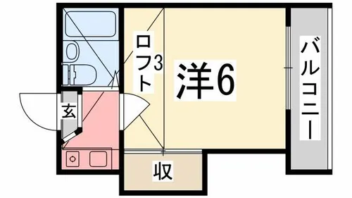 Smile大久保【204号室】の間取り