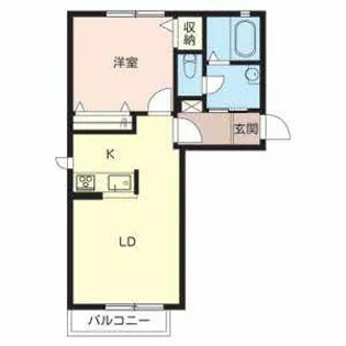 プチ・フォレ【0201号室】の間取り