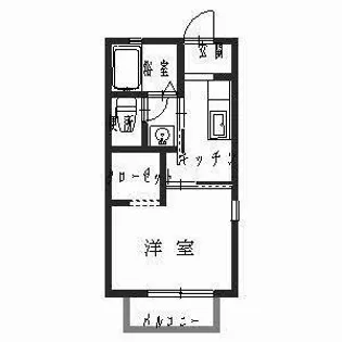 パーク・ペイサージュ【0103号室】の間取り