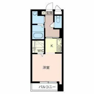 カームリーコート【0201号室】の間取り