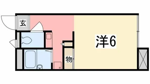 スマイル白浜【201号室】の間取り