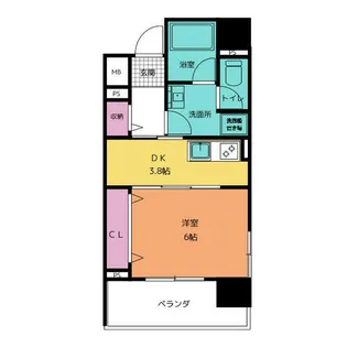 さくらHills ROKUBAN Platinum Residence【4階】の間取り