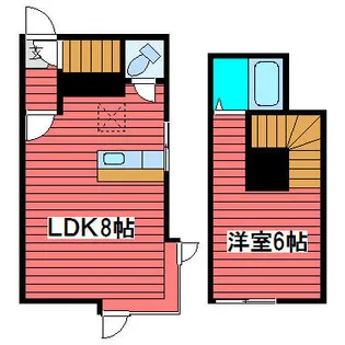 ル・シエル月寒【1階】の間取り