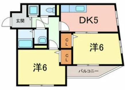 シャトル・K【3階】の間取り