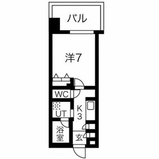 S-RESIDENCE円山表参道【4階】の間取り