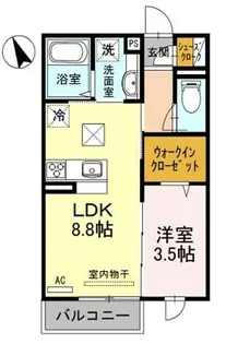 メゾン北今在家【1階】の間取り