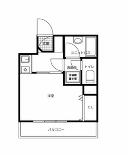 キャロット薬院南【4階】の間取り
