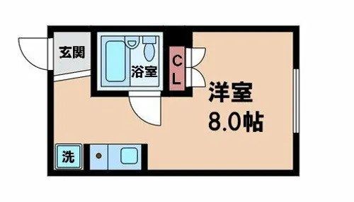日光ビル【3階】の間取り