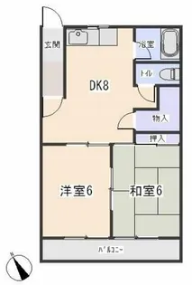 三剛ビル【305号室】の間取り