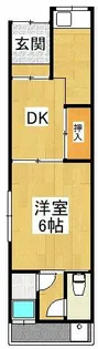本町アパート【1階】の間取り