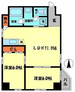 カナオリビル【5階】の間取り