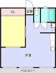 森部ビル【2階】の間取り