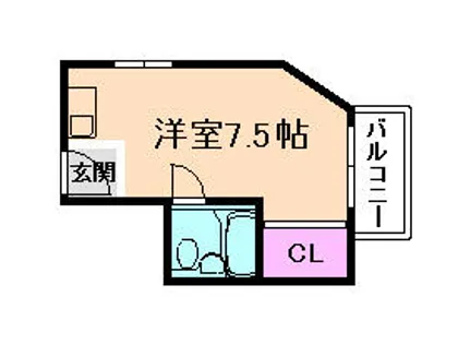 BAICA GALAXY【3階】の間取り