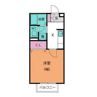 エスペランサ上池【1階】の間取り