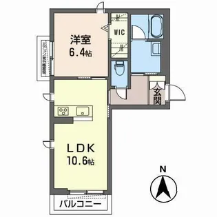 フォレスト コート【0303号室】の間取り