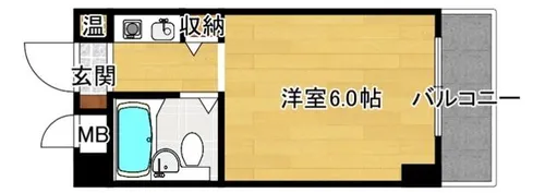 H・R下新庄【5階】の間取り