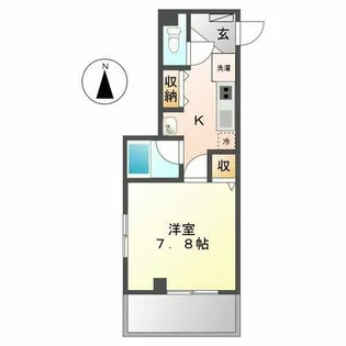 センチュリーパーク六番町【2階】の間取り