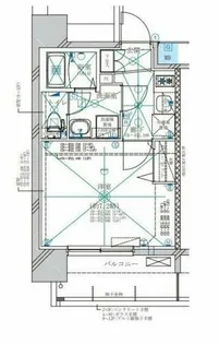 ディアレイシャス金山Ⅱ【8階】の間取り