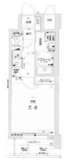 ピアグレース神戸【7階】の間取り