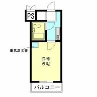 リード岡崎248【2階】の間取り
