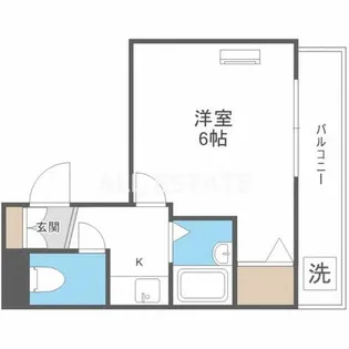 ラ・フォーレ京橋【3階】の間取り