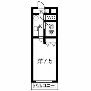A・City伊賀新町【4階】の間取り