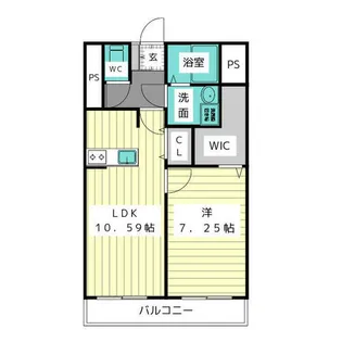 音羽山ノ神ビル【2階】の間取り