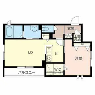 フィオーレ竹島【0202号室】の間取り