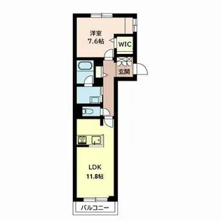 Sha Maison Fujimi【0305号室】の間取り