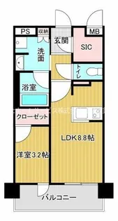 リビオ御堂筋あびこ【11階】の間取り