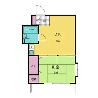 ラ・クール泉【6階】の間取り