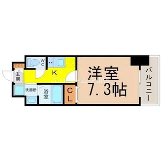 アジリア大曽根【6階】の間取り