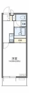レオネクスト苅藻【403号室】の間取り