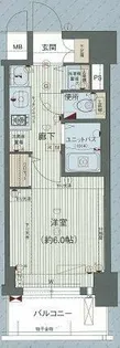 プレサンス神戸西スパークリング【0806号室】の間取り