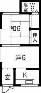中里文化【2階】の間取り