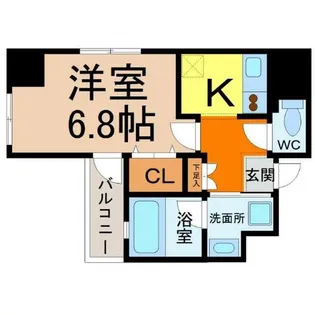 エルスタンザ千代田【2階】の間取り